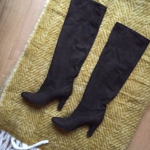 Stella McCartney- Over The Knee Suede Boots